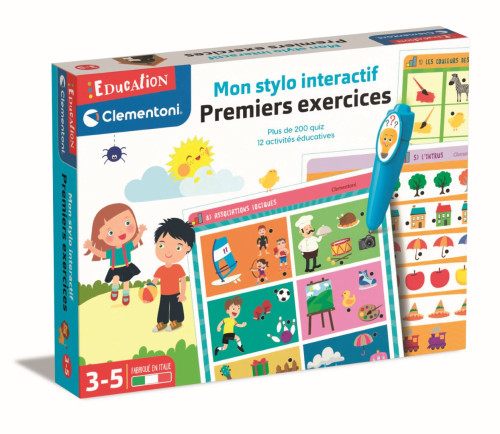 - 52093-ADN - Mon Stylo parlant - Premiers Exercises-Jeu éducatif 8005125520930